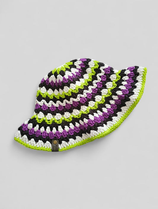 Beetlejuice Wavy Brim Bucket Hat